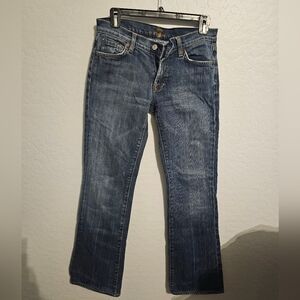 7 for All Mankind Bootcut Jeans, Size 27